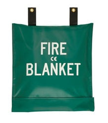 Junkin Safety Appliance Fire Blanket Bag Vinyl Coated Nylon 19 X 20 Inch - JSA-1003-B
