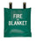 Junkin Safety Appliance Fire Blanket Bag Vinyl Coated Nylon 19 X 20 Inch - JSA-1003-B