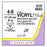Ethicon Inc,a J & J Company Suture 4-0 Triclosan/Polyglactin 910 P-3 Vicryl Plus Undyed 18" Braid 12/Bx - VCP494G