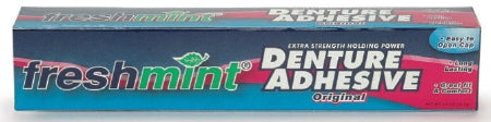 New World Imports Freshmint Denture Adhesive 2 oz. Cream - DA2