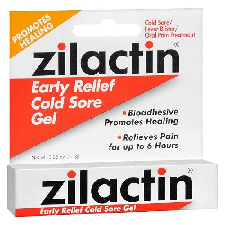 Blairex Labs Zilactin Oral Pain Relief Oral Gel 0.25 oz. Tube - 50486046802