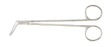 Miltex Vascular Scissors  Debakey-Potts 6-1/4 Inch Length Or Grade German Stainless Steel Nonsterile Finger Ring Handle Angled 60° Blades Blunt Tip / Blunt Tip - 25-1240C
