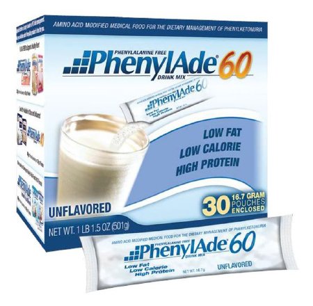 Nutricia North America PhenylAde Essential PKU Oral Supplement Unflavored 40 Gram Pouch Powder - 95084