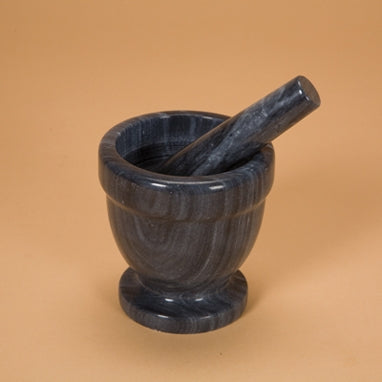 Health Care Logistics Mortar and Pestle Hand Operated Black - HA500