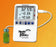 Health Care Logistics Traceable Hi-Accuracy Refrigerator / Freezer Thermometer Fahrenheit / Celsius -58° to 158°F (-50° to 70°C) Bottle Probe Wall / Door Mount Battery Operated - 17988