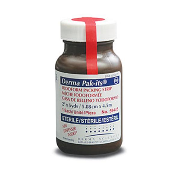 Integra LifeSciences Corp Packing Strip Pak-Its Cotton 1/4"X5Yd Sterile Non-Adhesive Lf 1/Bt, 12 Bt/Ca - 59145