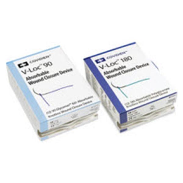 Medtronic MITG-Covidien Suture 4-0 Polyglyconate Cv-23 V-Loc 180 Green 6" Barbed Absorbable 12/Ca - VLOCL0803