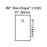 3M Healthcare Drape Surgical Steri-Drape Fenestrated 51X31" Medium Clear Sterile 10/Bx, 4 Bx/Ca - 1030