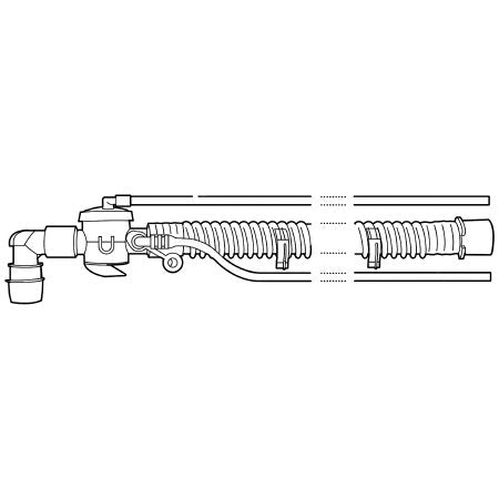 Respironics - Ventilator Circuit Corrugated Tube Adult Without Bag Single Patient Use - 1073223