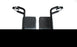 drive - Wheelchair Footrest Set For 10950F Transport Wheelchair - ATCSFBK
