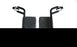  Wheelchair Footrest Set