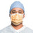 O&M Halyard Inc FluidShield Level 3 Fog-Free Surgical Mask Pleated Tie Closure One Size Fits Most Orange - 28820