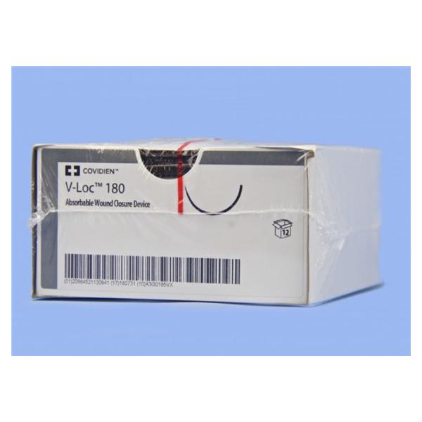 Medtronic MITG-Covidien Suture 3-0 Polyglyconate P-12 V-Loc 180 Clear 12" Barbed Absorbable 12/Ca - VLOCL0014