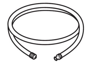 Omron Healthcare HBP-1300 Blood Pressure Cuff Hose 3.5 m For Use With Digital Automatic Blood Pressure Monitor - HOSE15ZZ