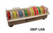 Custom Time - Label Dispenser 3-1/2 X 12-1/2 Inch Desktop Manual Pull Whte Plastic For use with Ansesthesia Tape and Labels - 500P-LAN-LBL