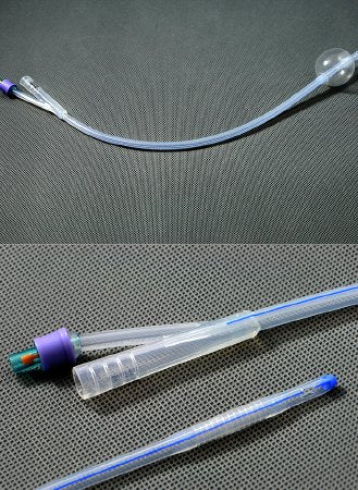 AMSure - Foley Catheter 2-Way Standard Tip 30 cc Balloon 22 Fr. Silicone - AS42022S