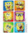 Medibadge Disney 75 Per Unit Spongebob Closeup Faces Sticker - 1457
