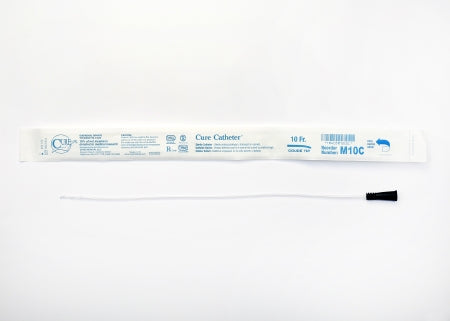 Cure Medical Cure Catheter Urethral Catheter Coude Tip 10 Fr. 16 Inch - 10C