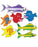 Clinton Industries - School of Fish (Right Facing) Wall Stickers - 07-CC-R