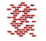 Clinton Industries Clinton Kids 1 Each Brick Wall Picture Sticker - 02-CC