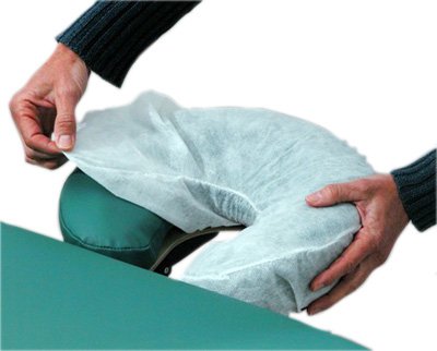 Fabrication Enterprises - Headrest Cover Massage Chair Face Cradle Cover - 15-3737-500