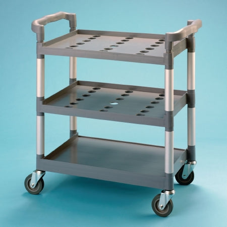 Patterson Medical Supply Mobile cart 16 X 25 X 29 Inch 3 Shelves Gray - 81514355