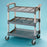Patterson Medical Supply Mobile cart 16 X 25 X 29 Inch 3 Shelves Gray - 81514355