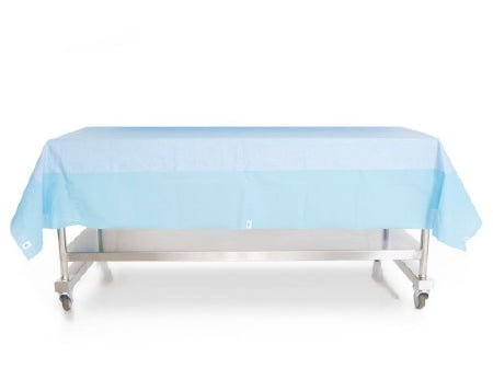 O&M Halyard Inc Back Table Cover 60 X 90 Inch, 36 X 90 Inch Reinforced Area, Fan Fold, Sterile, Padded Heavy Duty - 29258