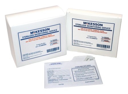 McKesson McKesson Sterilizer Monitoring Mail-In Service Steam / EO Gas / Dry Heat / Chemical Vapor - 73-EMS012