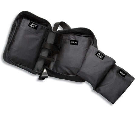American Diagnostic Corp BP Cuff Case For 731, 732 4 Pocket - 8814BK