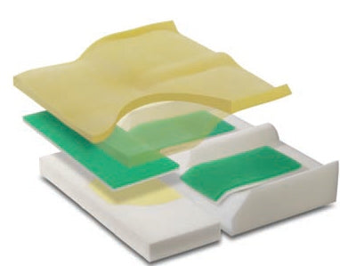 The Equalizer - Bariatric Seat Cushion 22 W X 18 D X 4 H Inch Foam / Polymer - BEQ2218-04