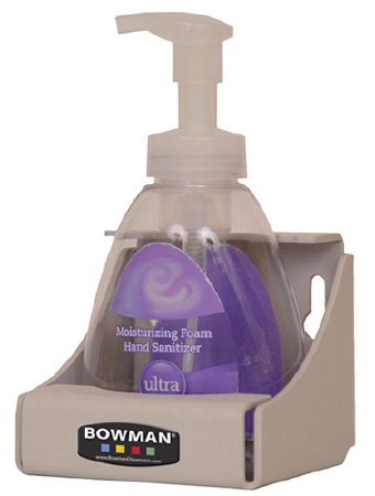 Bowman - Universal Bottle Holder BOWMAN Quartz Beige ABS Plastic Manual 1 Bottle Wall Mount - BW100-0212