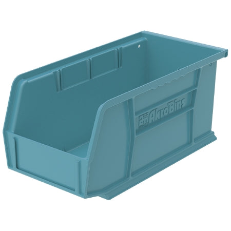 Akro-Mils Akrobins Storage Bin AkroBins Light Blue Industrial Grade Polymers 5 X 5-1/2 X 10-7/8 Inch - 30230LTBLU
