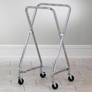Clinton Industries Clinton Hamper Stand Rolling Folding Adjustable Open Top Without Lid - H-42