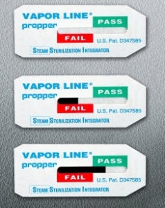 Propper Manufacturing Vapor Line Sterilization Chemical Integrator Strip Steam 2 Inch - 26900925