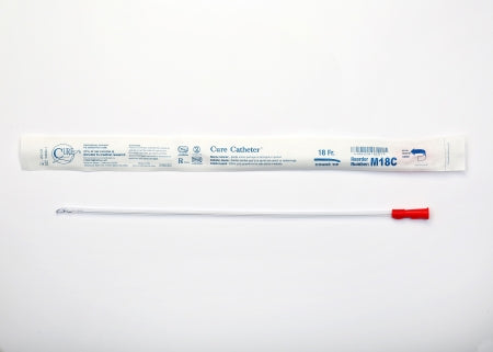 Cure Medical Cure Catheter Urethral Catheter Coude Tip 18 Fr. 16 Inch - 18C