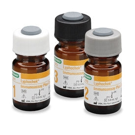 Bio-Rad Laboratories Lyphochek Immunoassay Plus MiniPak Immunoassay Control Kit Multiple Analytes 3 Levels 3 X 5 mL - 370X