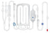 3M Ranger High Flow Warming Set 20 Drops / mL Drip Rate Without Ports - 24355