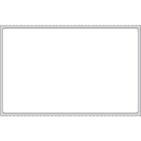 Precision Dynamics PDC Pre-Printer Label Printer Label White 2-1/2 X 4 Inch - THERMD28