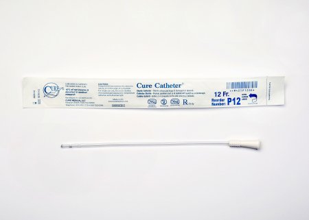 Cure Medical Cure Catheter Urethral Catheter Straight Tip 12 Fr. 10 Inch - P12