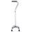 Apex-Carex Healthcare Carex Small Base Quad Cane Aluminum 28 to 37 Inch Height Silver - FGA73600 0000
