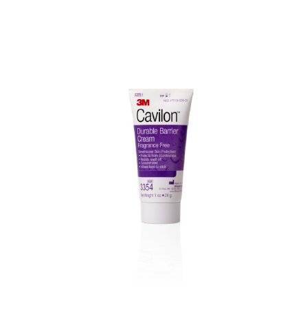 3M Cavilon Skin Protectant 1 oz. Tube Unscented Cream CHG Compatible - 3354