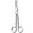 Sklar Surgi-OR Dissecting Scissors Mayo 9 Inch Length Office Grade Stainless Steel NonSterile Finger Ring Handle Curved Blunt/Blunt - 95-328