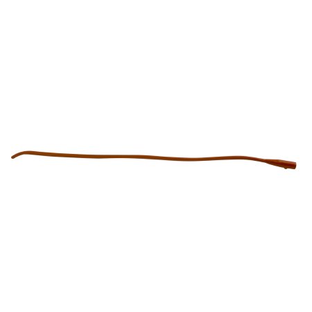 Bardia - Urethral Catheter Coude Olive Tip Red Rubber 16 Fr. 16 Inch - 802516
