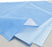QUICK CHECK* H500 - Sterilization Wrap White / Blue 18 X 18 Inch Dual Layer SMS Polypropylene Steam / EO Gas / Hydrogen Peroxide - 34180