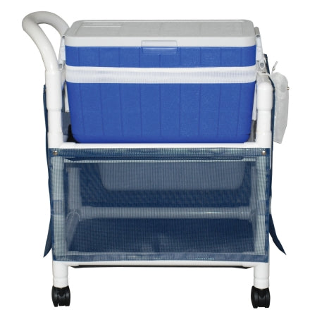 MJM International - Hydration Cart 17 X 31 X 37.5 Inch 16 X 27 Inch Shelf Size - 810