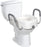 Drive Medical Premium Plastic, Raised, Elongated Toilet Seat with Lock