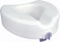 Drive Medical Premium Plastic Raised, Regular/Elongated Toilet Seat, with Lock