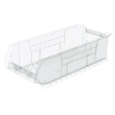 Akro-Mils Super-Size AkroBins Storage Bin Clear Industrial Grade Polymers 7 X 11 X 23-7/8 Inch - 30286SCLAR