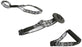 Fabrication Enterprises CanDo Accessory Kit Cando Foam Handle (pair), Double Loop Webbing Stirrup, Door Disc - 1254518